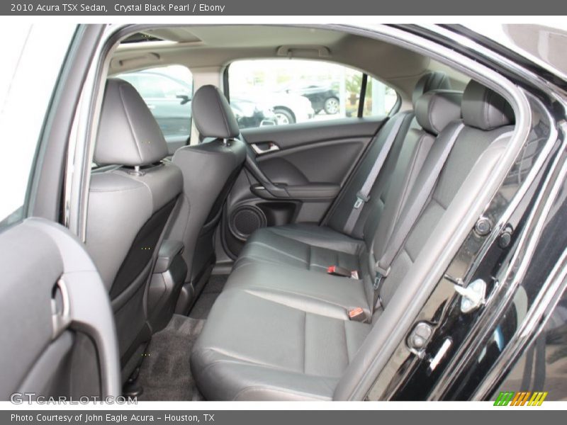 Crystal Black Pearl / Ebony 2010 Acura TSX Sedan