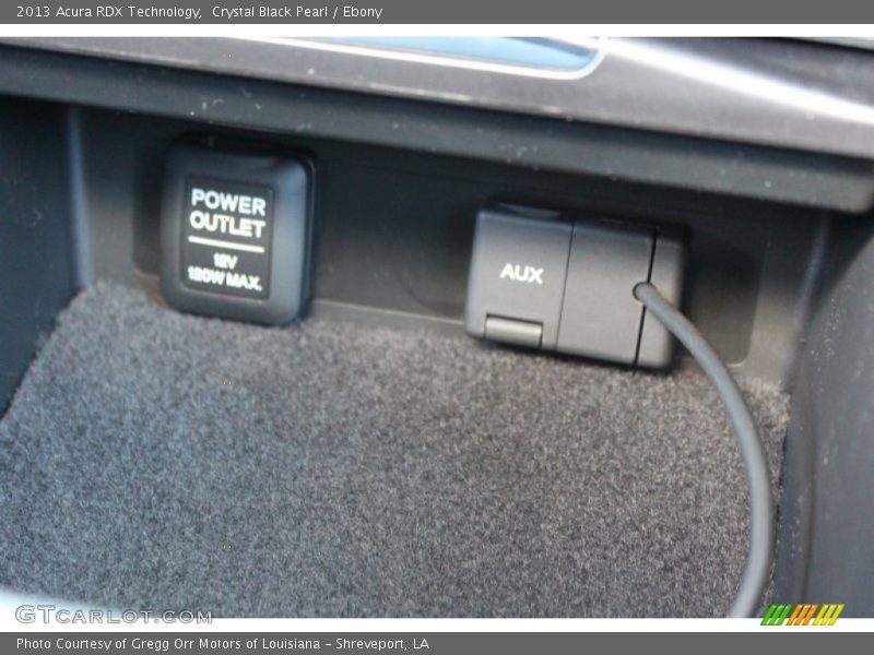 Crystal Black Pearl / Ebony 2013 Acura RDX Technology
