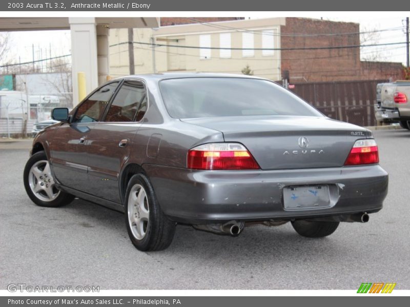 Anthracite Metallic / Ebony 2003 Acura TL 3.2