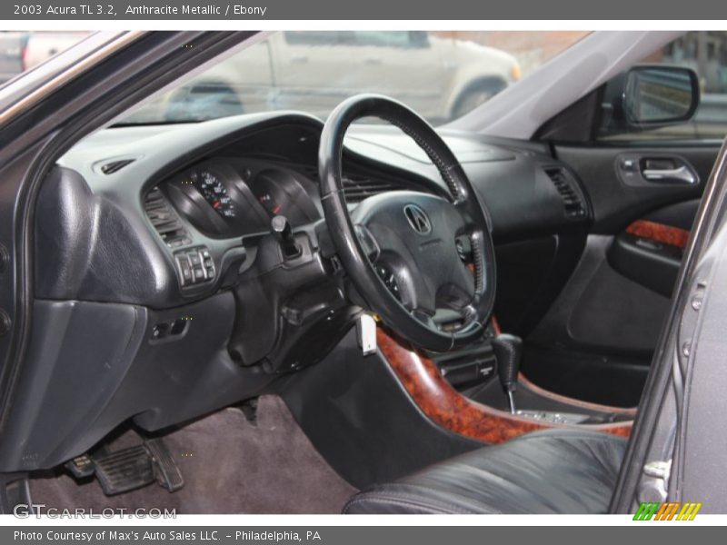 Anthracite Metallic / Ebony 2003 Acura TL 3.2