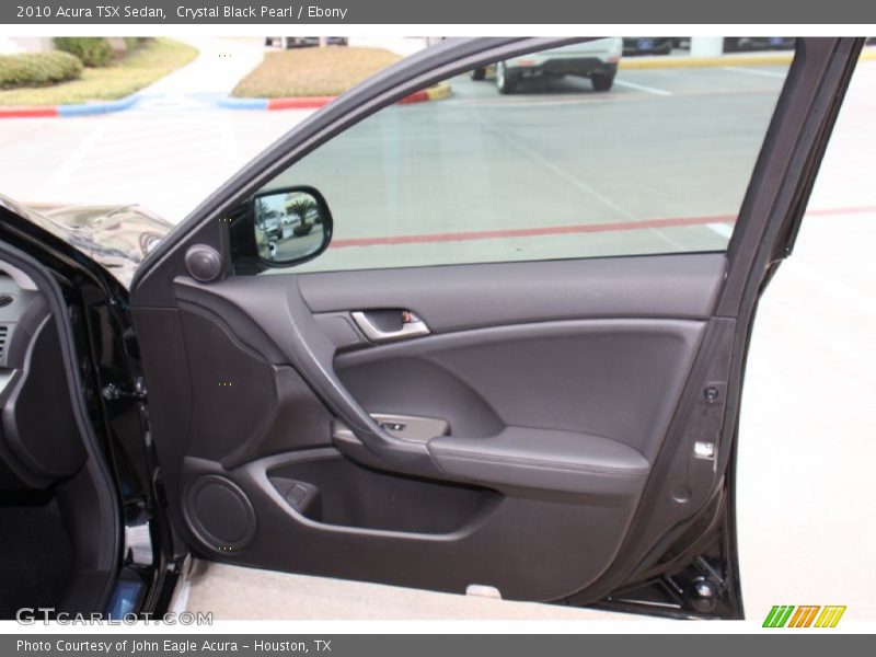 Crystal Black Pearl / Ebony 2010 Acura TSX Sedan