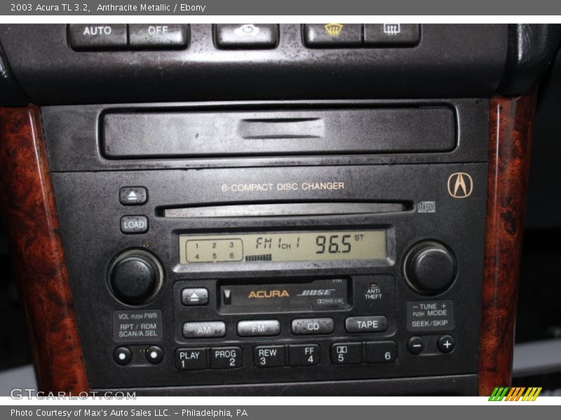 Controls of 2003 TL 3.2