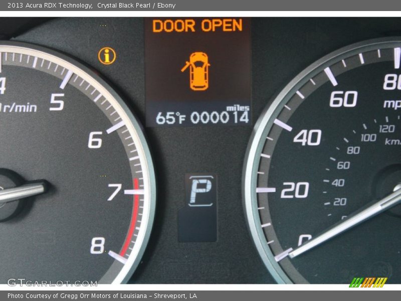 Crystal Black Pearl / Ebony 2013 Acura RDX Technology