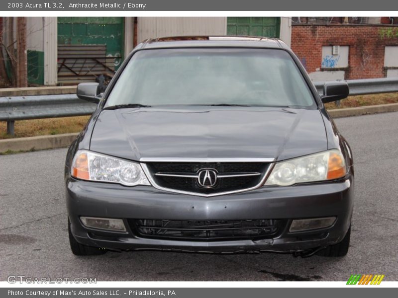 Anthracite Metallic / Ebony 2003 Acura TL 3.2