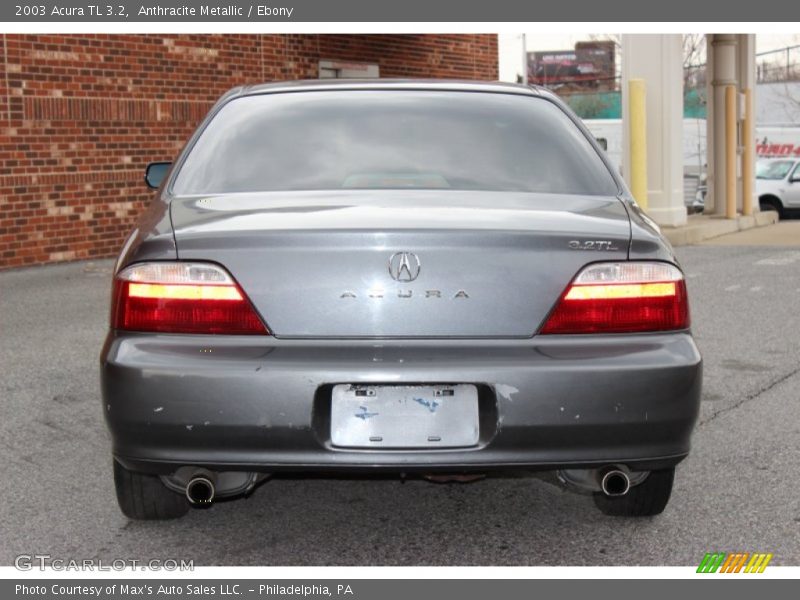 Anthracite Metallic / Ebony 2003 Acura TL 3.2