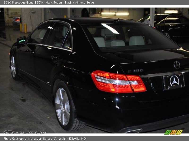 Black / Almond Beige 2010 Mercedes-Benz E 350 4Matic Sedan