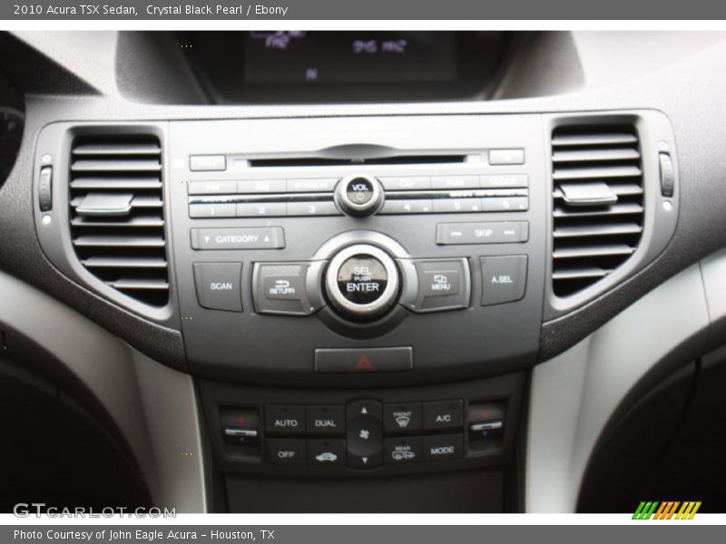 Crystal Black Pearl / Ebony 2010 Acura TSX Sedan