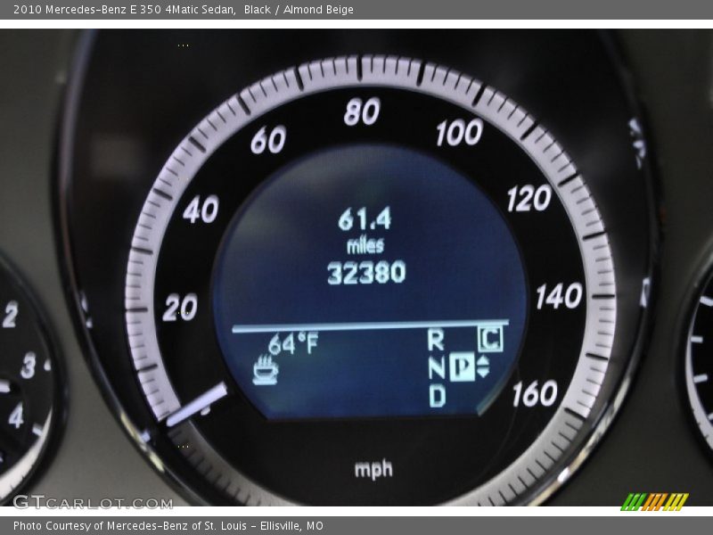 Black / Almond Beige 2010 Mercedes-Benz E 350 4Matic Sedan