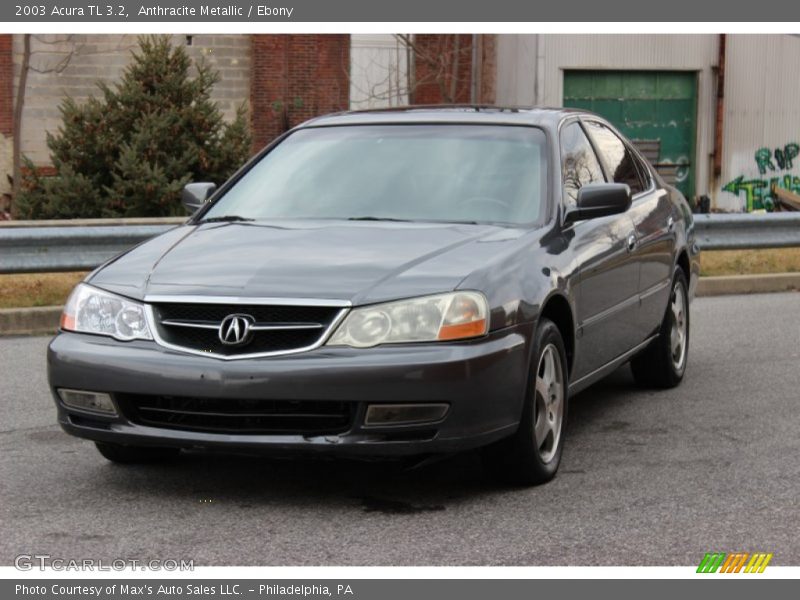 Anthracite Metallic / Ebony 2003 Acura TL 3.2