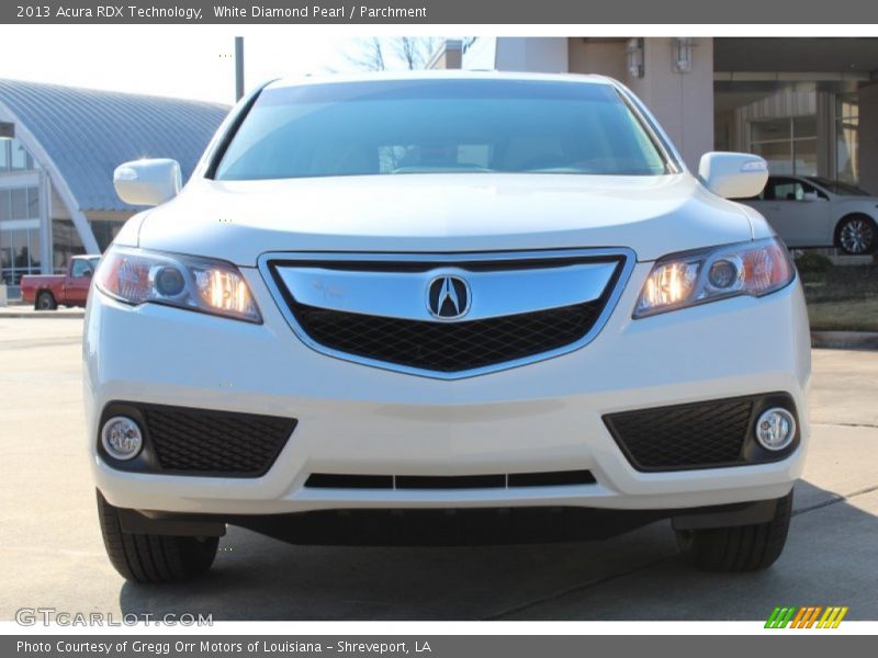 White Diamond Pearl / Parchment 2013 Acura RDX Technology