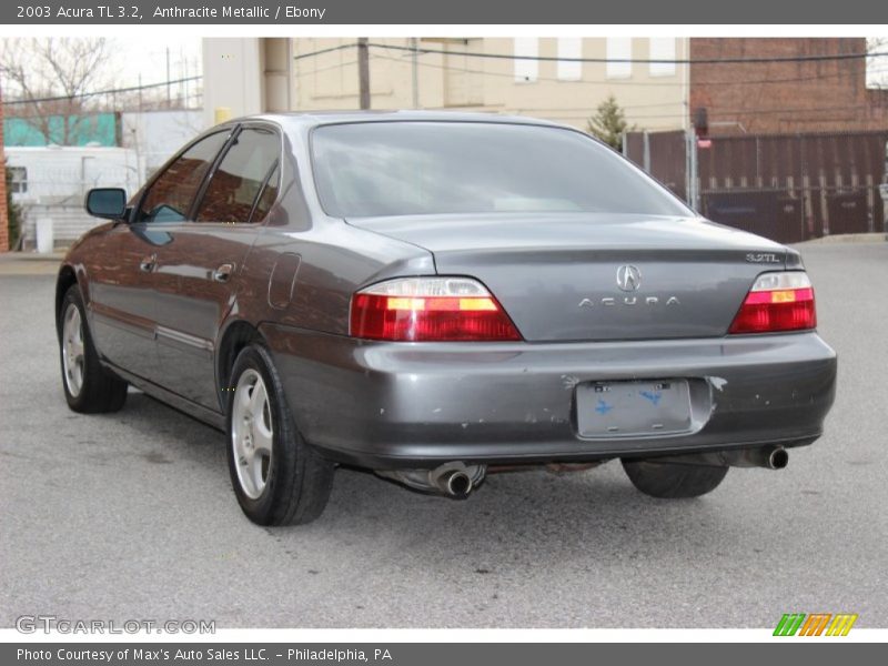 Anthracite Metallic / Ebony 2003 Acura TL 3.2