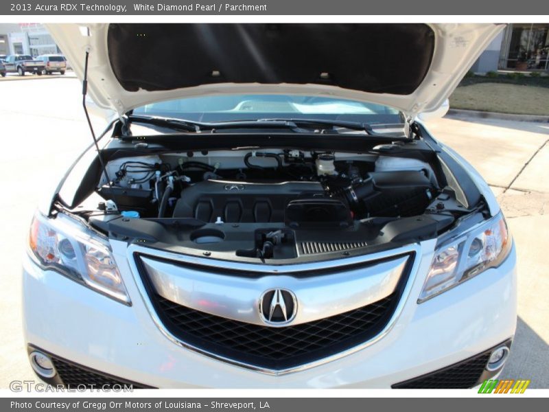 White Diamond Pearl / Parchment 2013 Acura RDX Technology
