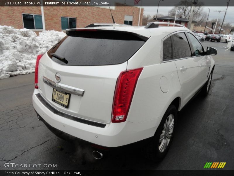 Platinum Ice Tricoat / Titanium/Ebony 2010 Cadillac SRX V6