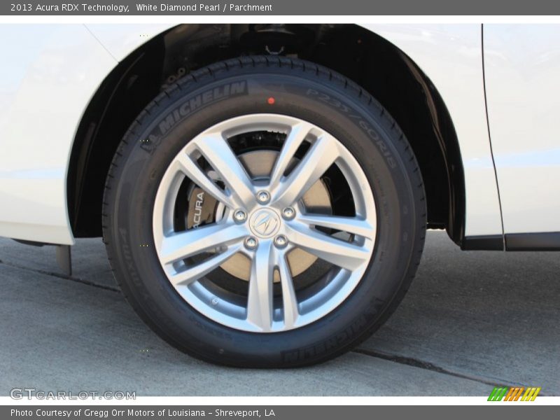 White Diamond Pearl / Parchment 2013 Acura RDX Technology