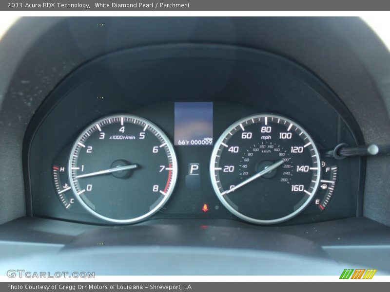 White Diamond Pearl / Parchment 2013 Acura RDX Technology