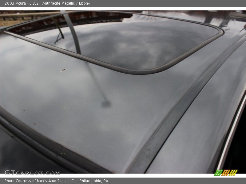 Anthracite Metallic / Ebony 2003 Acura TL 3.2