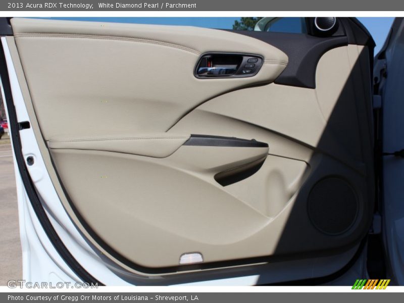 White Diamond Pearl / Parchment 2013 Acura RDX Technology