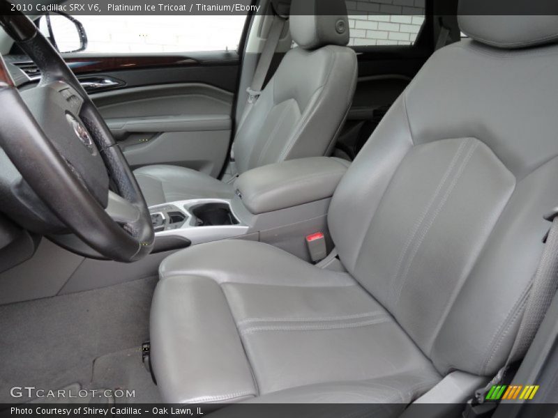 Platinum Ice Tricoat / Titanium/Ebony 2010 Cadillac SRX V6