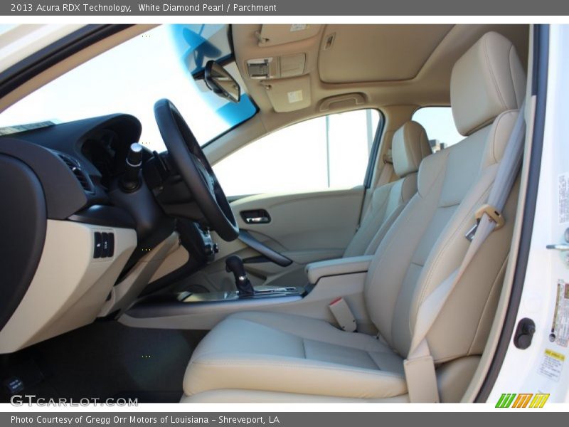White Diamond Pearl / Parchment 2013 Acura RDX Technology