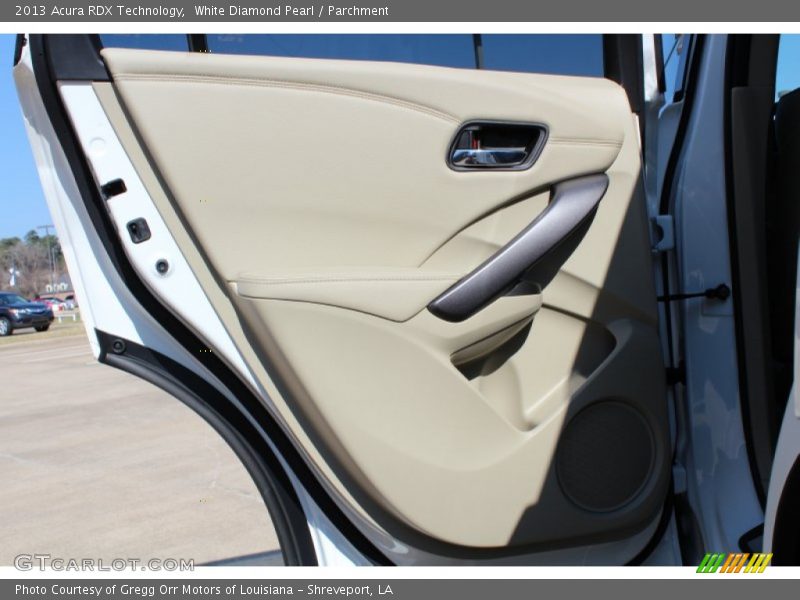White Diamond Pearl / Parchment 2013 Acura RDX Technology