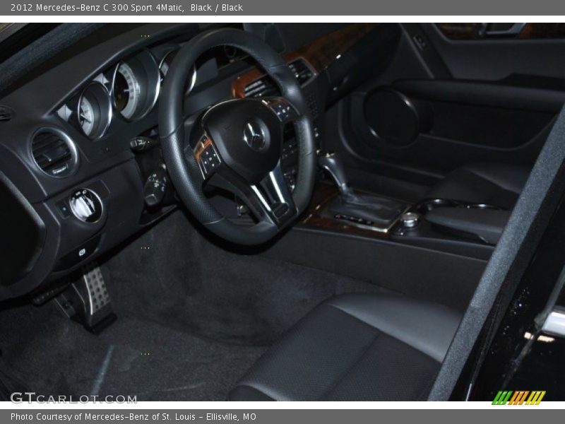 Black / Black 2012 Mercedes-Benz C 300 Sport 4Matic