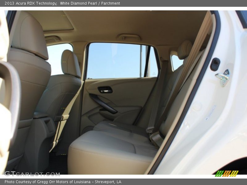 White Diamond Pearl / Parchment 2013 Acura RDX Technology
