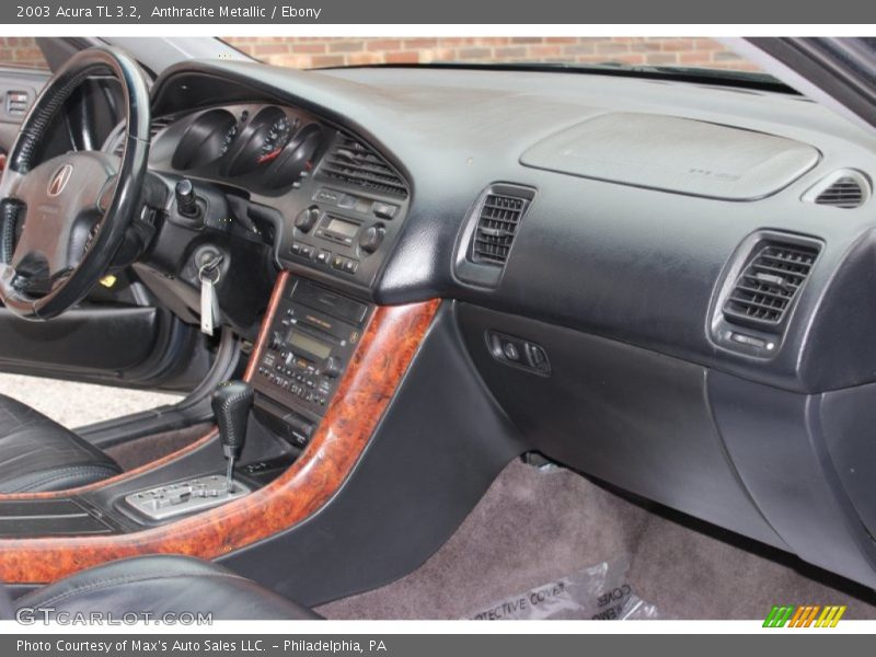 Anthracite Metallic / Ebony 2003 Acura TL 3.2
