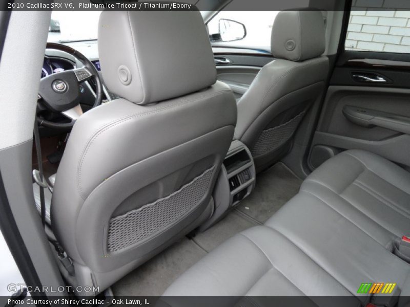 Platinum Ice Tricoat / Titanium/Ebony 2010 Cadillac SRX V6