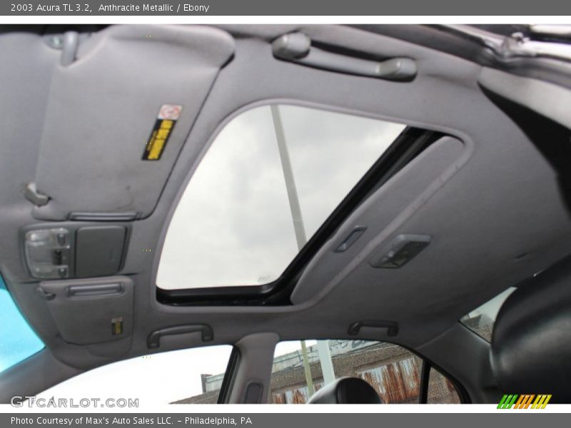 Anthracite Metallic / Ebony 2003 Acura TL 3.2