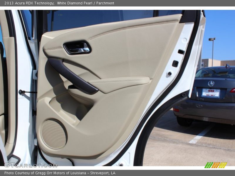 White Diamond Pearl / Parchment 2013 Acura RDX Technology