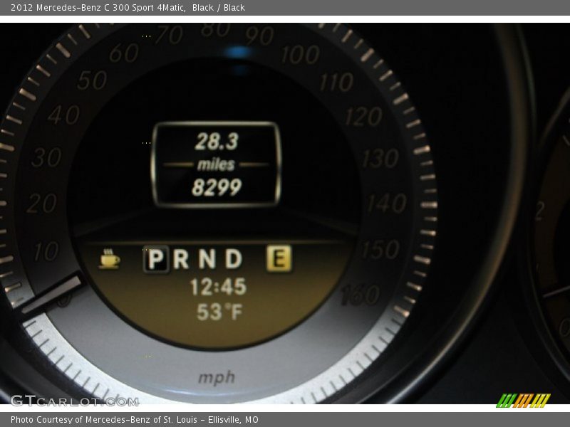 Black / Black 2012 Mercedes-Benz C 300 Sport 4Matic