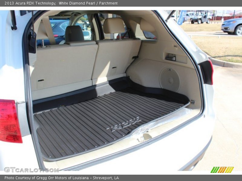White Diamond Pearl / Parchment 2013 Acura RDX Technology
