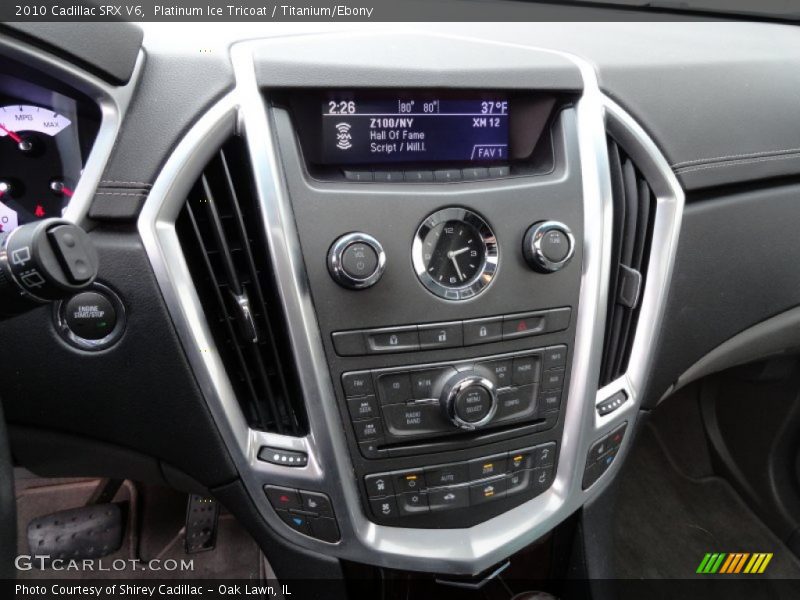 Platinum Ice Tricoat / Titanium/Ebony 2010 Cadillac SRX V6