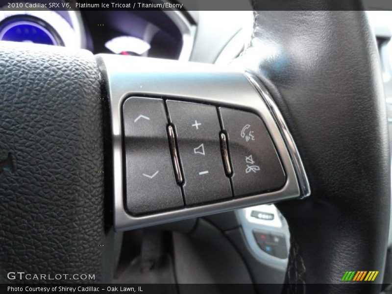 Platinum Ice Tricoat / Titanium/Ebony 2010 Cadillac SRX V6