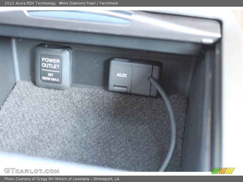 White Diamond Pearl / Parchment 2013 Acura RDX Technology