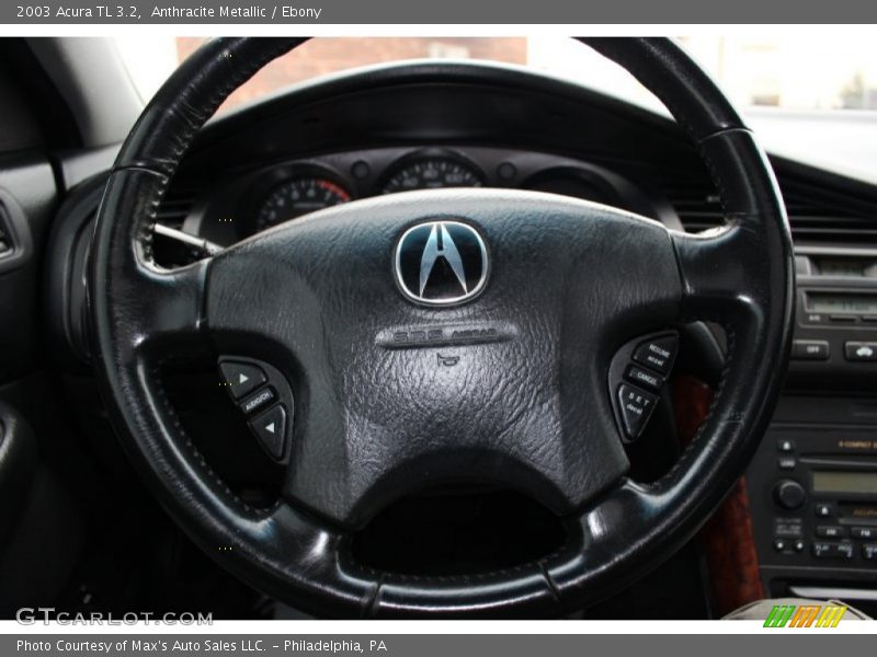 Anthracite Metallic / Ebony 2003 Acura TL 3.2