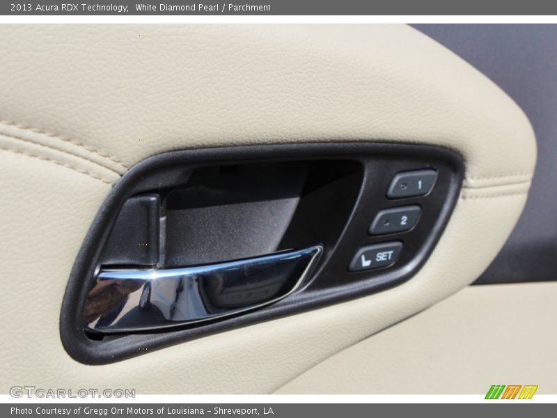 White Diamond Pearl / Parchment 2013 Acura RDX Technology
