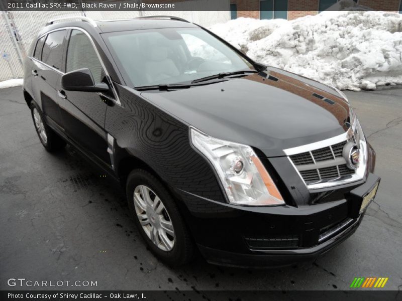 Black Raven / Shale/Brownstone 2011 Cadillac SRX FWD