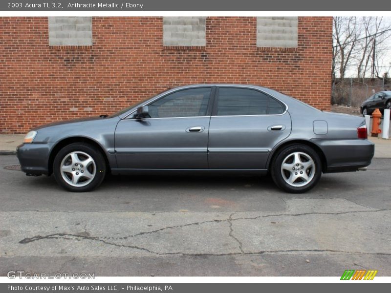 Anthracite Metallic / Ebony 2003 Acura TL 3.2