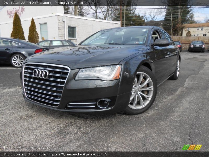 Front 3/4 View of 2011 A8 L 4.2 FSI quattro