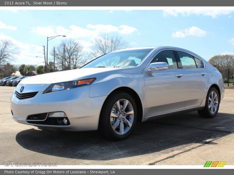 Silver Moon / Ebony 2013 Acura TL