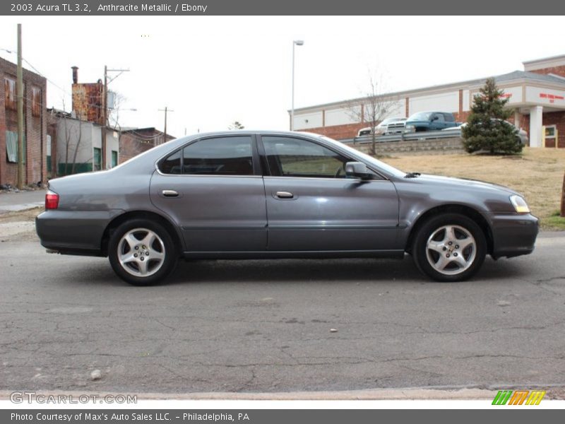 Anthracite Metallic / Ebony 2003 Acura TL 3.2