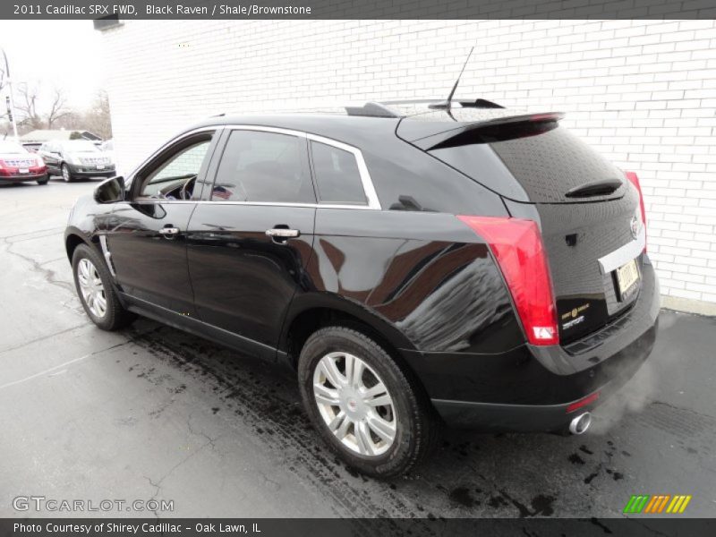 Black Raven / Shale/Brownstone 2011 Cadillac SRX FWD