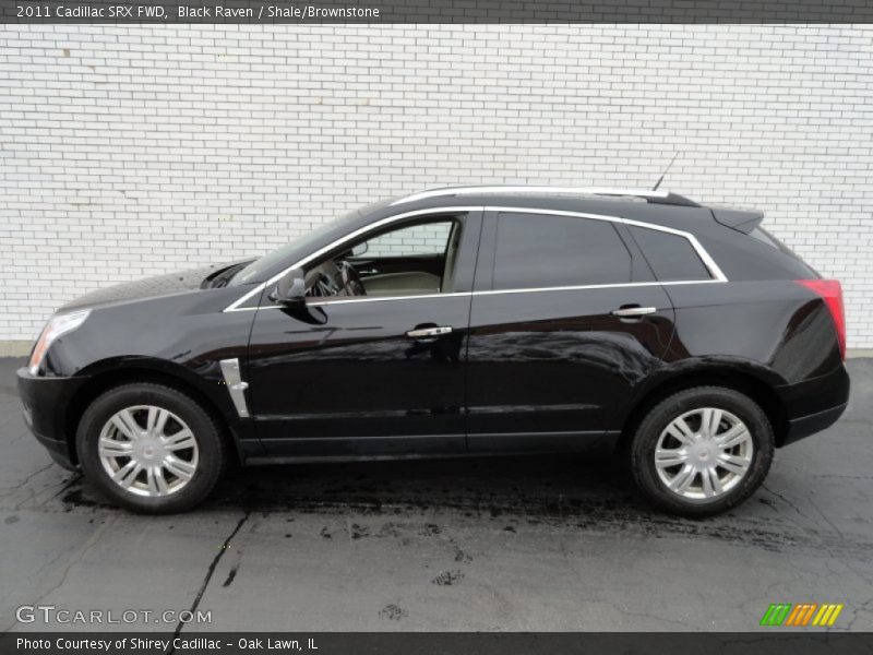 Black Raven / Shale/Brownstone 2011 Cadillac SRX FWD