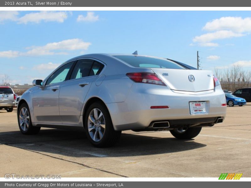 Silver Moon / Ebony 2013 Acura TL