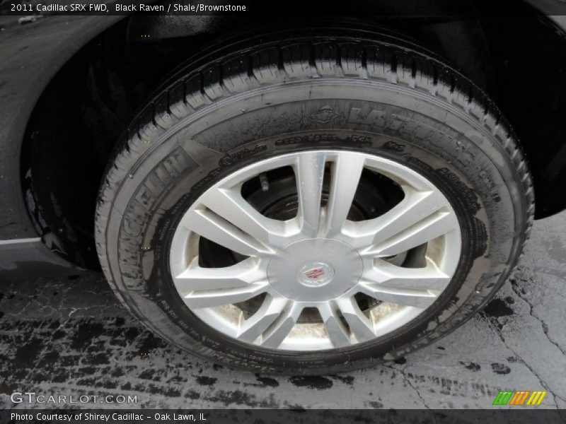 Black Raven / Shale/Brownstone 2011 Cadillac SRX FWD