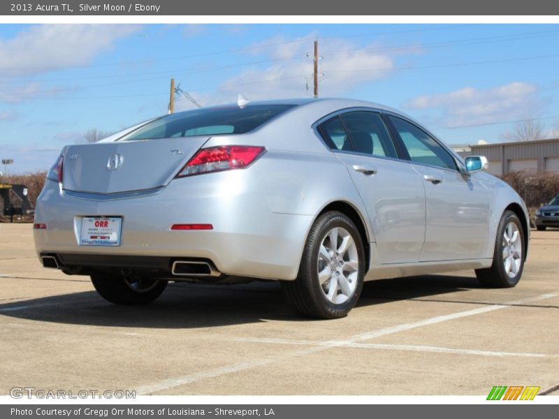 Silver Moon / Ebony 2013 Acura TL