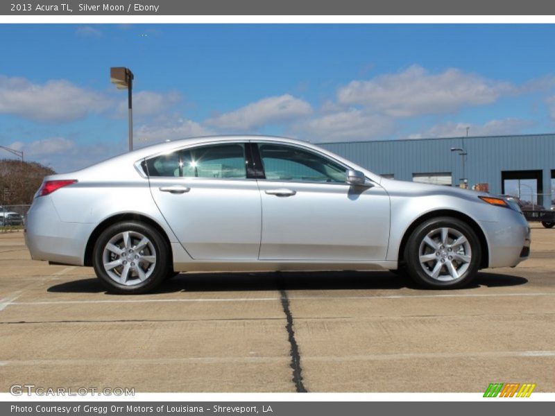 Silver Moon / Ebony 2013 Acura TL