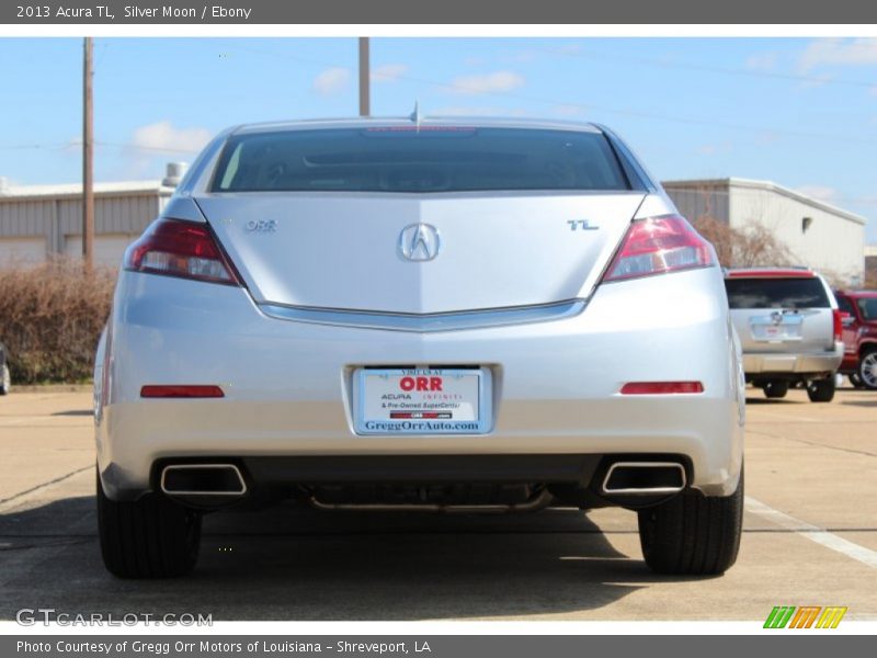 Silver Moon / Ebony 2013 Acura TL