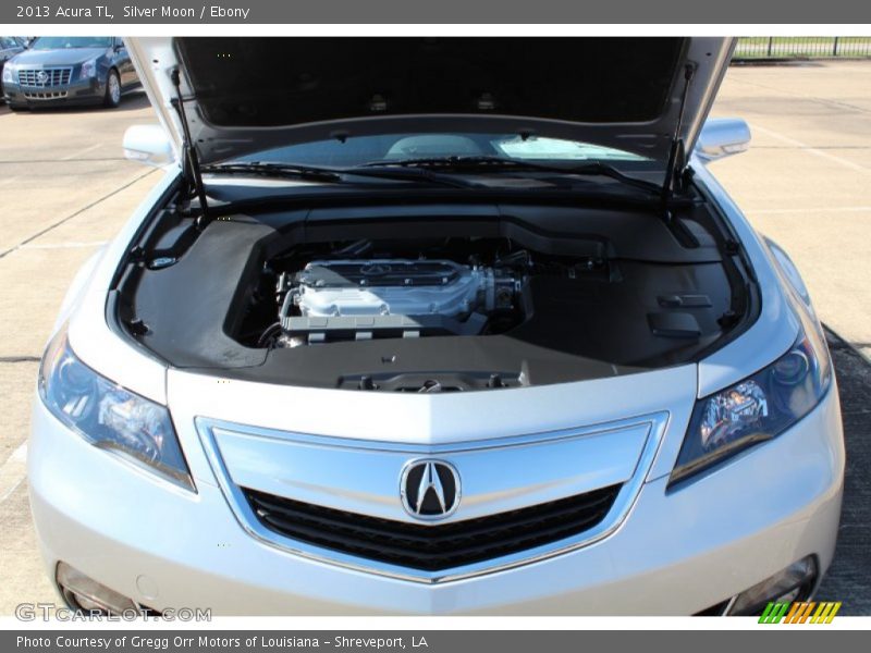 Silver Moon / Ebony 2013 Acura TL